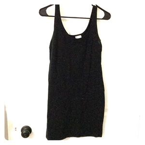 Speckled fitted dress